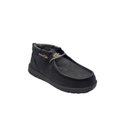 scarpe alte jeep UOMO 062 BLACK - SAMOA WALLEBEE MID - JM52112A vista frontale