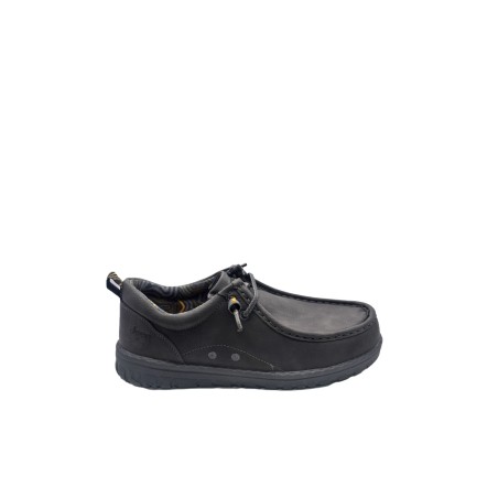 scarpe jeep UOMO 096 ANTHRACITE - SAMOA WALLEBEE - JM52111A vista laterale