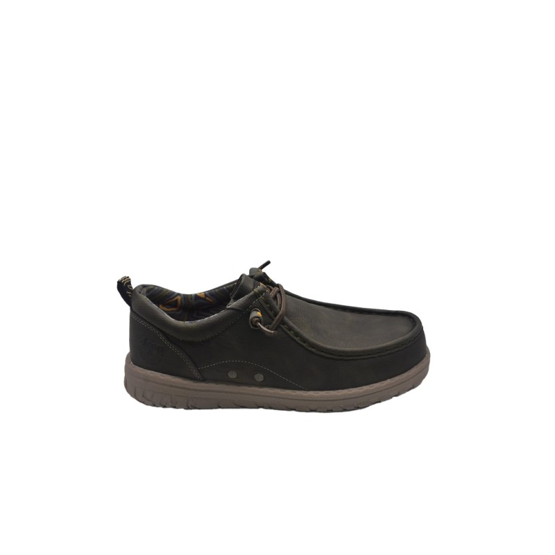 scarpe jeep UOMO 020 MILITARY - SAMOA WALLEBEE - JM52111A vista laterale
