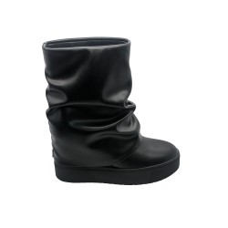 stivaletti guess DONNA BLACK - FLFG2NELE10 vista laterale