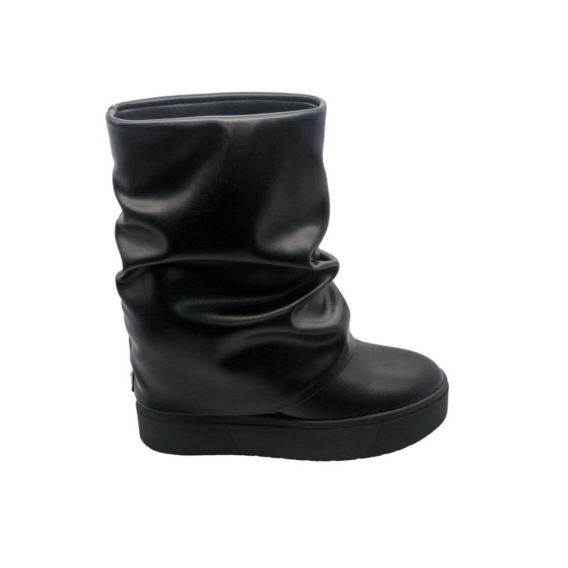 stivaletti guess DONNA BLACK - FLFG2NELE10 vista laterale