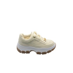scarpe guess DONNA CREAM - FLFBRTPEL12 vista laterale