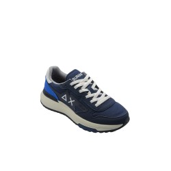 scarpe sunN68 UOMO 07 NAVY BLUE - NIKI 2.0 SOLID vista frontale