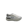 scarpe sun68 UOMO 01 BIANCHE - NIKI 2.0 SOLID vista laterale