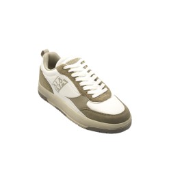 scarpe napapijri UOMO 030 WHITE E BEIGE - F5DUST01/SUL vista frontale