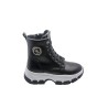 stivaletti guess DONNA BLACK - FLFBNZELE12 vista laterale