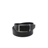 cintura reversibile john richmond UOMO BLACK E BLUE - JR-C03 vista frontale nera