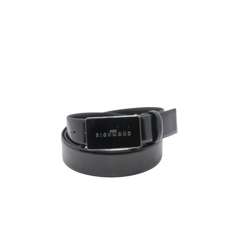 cintura john richmond UOMO BLACK - JR-C85 vista frontale