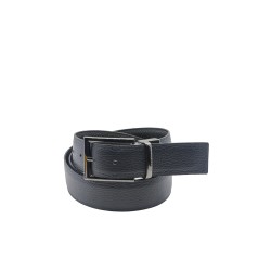 cintura reversibile john richmond UOMO BLACK E BLUE - JR-C50 vista frontale blu