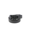 cintura reversibile john richmond UOMO BLACK E BLUE - JR-C50 vista frontale nera