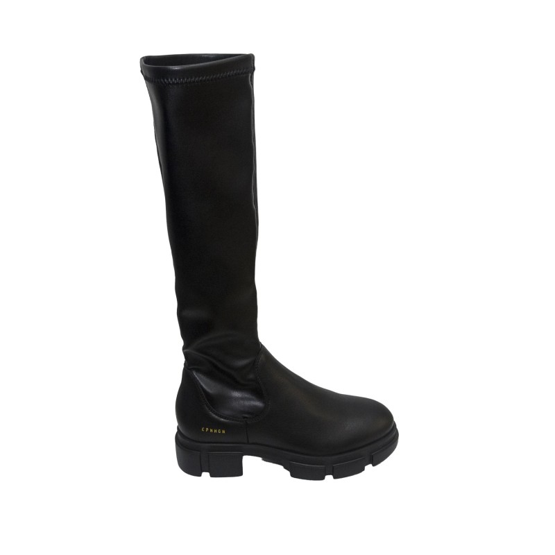 stivali al ginocchio copenhagen DONNA BLACK - CPH556 vista laterale