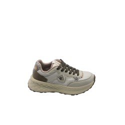 scarpe blauer DONNA CREAM E BROWN - F5LYNN01/PYT vista laterale