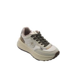 scarpe blauer DONNA CREAM E BROWN - F5LYNN01/PYT vista frontale