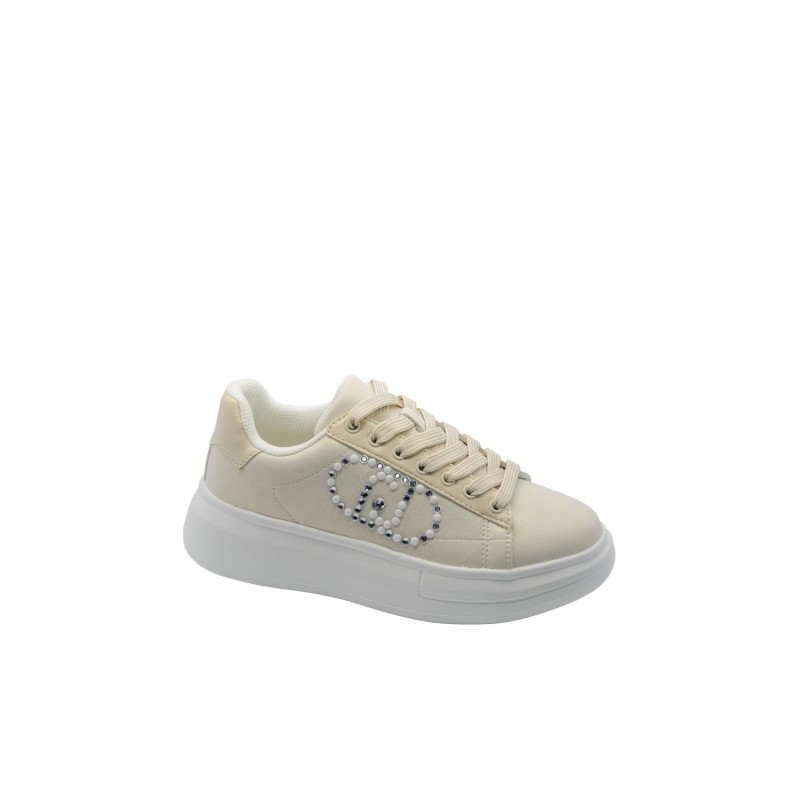 scarpe liu jo DONNA BEIGE MILK S1400 - BF5059TX382 vista laterale