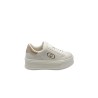 scarpe liu jo DONNA AVORIO E ORO MILK/LIGHT GOLD S1874 - BF5039PX026 vista frontale