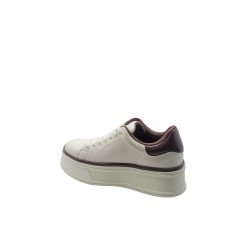 scarpe liu jo DONNA AVORIO E BORDEAUX MILK/CREMISI S3817 - BF5039P0102 vista posteriore