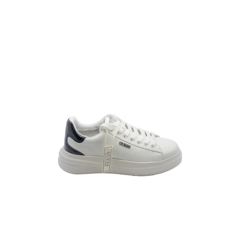 scarpe guess DONNA BIANCHE E NERE WHIBL - FLFE10PEL12 vista laterale