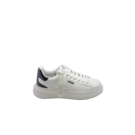 scarpe guess DONNA BIANCHE E NERE WHIBL - FLFE10PEL12 vista laterale