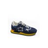 scarpe atlantic stars UOMO 0201 NAVY BLU - DRAC 1020 vista frontale