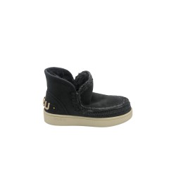 sneakers DONNA NERE BKBK - MU.FW741001A - NEW ESKIMO vista laterale