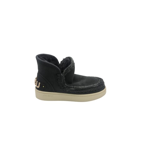 sneakers DONNA NERE BKBK - MU.FW741001A - NEW ESKIMO vista laterale