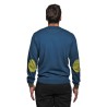 maglioncino sun68 UOMO 78 PETROLIO - K45143 vista posteriore