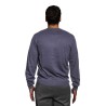 cardigan sun68 UOMO 07 NAVY BLUE - K45103 vista posteriore