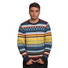 magline sun68 UOMO MULTICOLORE 07 NAVY BLUE - K45158 vista frontale