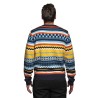 magline sun68 UOMO MULTICOLORE 07 NAVY BLUE - K45158 vista posteriore
