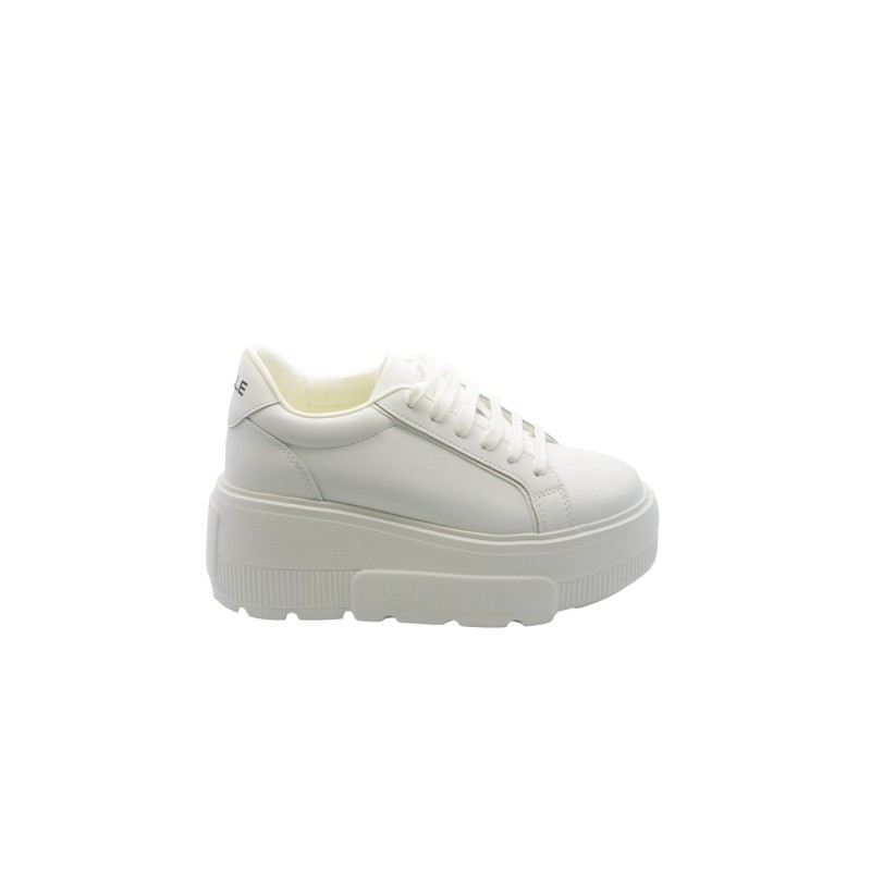scarpe gaelle paris DONNA BIANCHE - GACAW01473 vista laterale