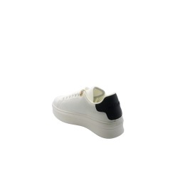 scarpe gaelle paris DONNA BIANCHE - NERO - GACAW01458 vista posteriore