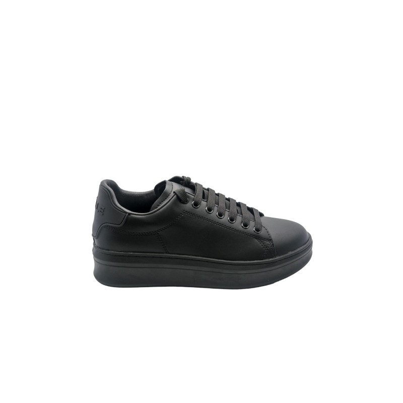 scarpe gaelle paris UOMO NERE - GACA00095 vista laterale