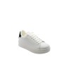 scarpe gaelle paris UOMO BIANCHE - NERO - GACAM00096 vista frontale