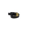 cintura marc ellis DONNA BLACK E GOLD - ME BELT-164 BX vista frontale
