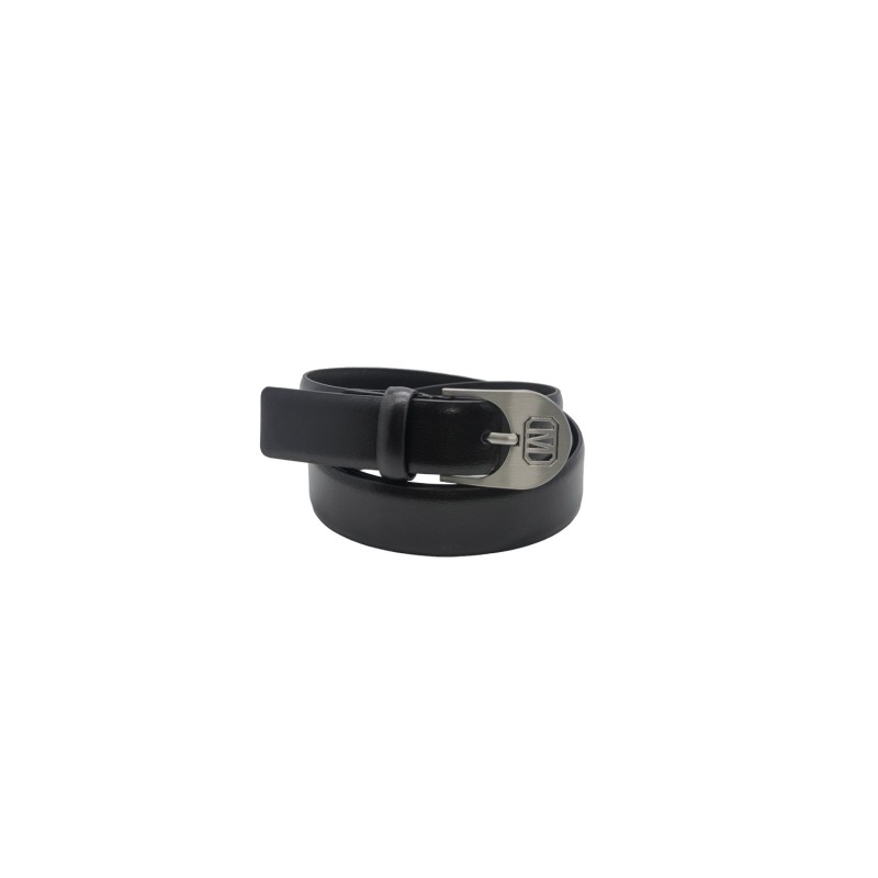 cintura marc ellis DONNA BLACK E SILVER - ME BELT-164 BX vista frontale