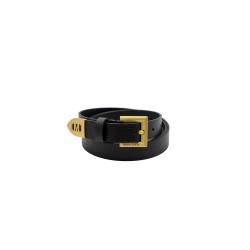 cintura marc ellis  DONNA BLACK E GOLD - ME BELT-161 DO vista frontale