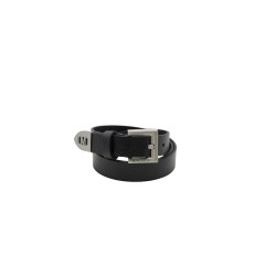 cintura marc ellis DONNA BLACK E SILVER - ME BELT-161 DO vista frontale