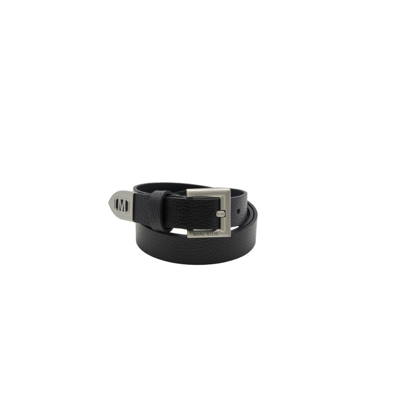 cintura marc ellis DONNA BLACK E SILVER - ME BELT-161 DO vista frontale