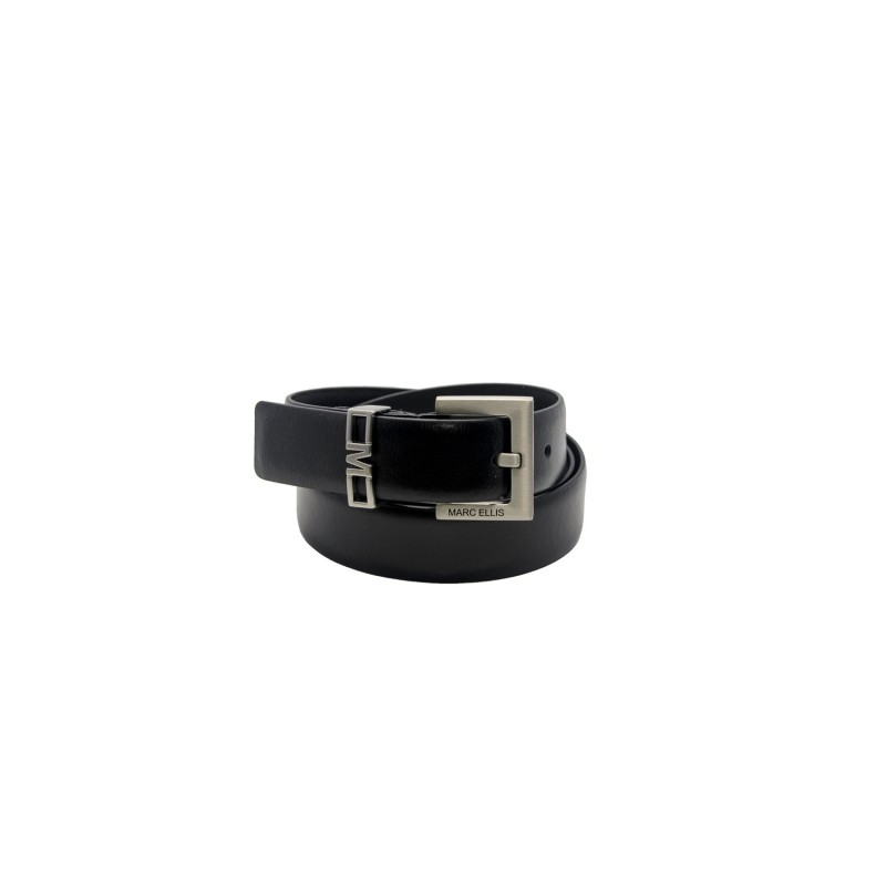 cintura marc ellis DONNA BLACK E SILVER - ME BELT-162 BX vista frontale