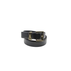 cintura marc ellis DONNA BLACK E GOLD - ME BELT-162 BX vista frontale