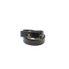 cintura marc ellis DONNA BLACK E GOLD - ME BELT-162 BX vista frontale