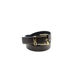 cintura marc ellis DONNA MARRONE E ORO COCOA/GOLD - ME BELT-162 BX vista frontale