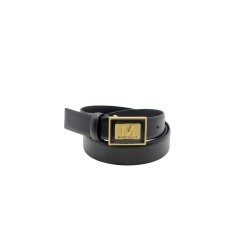 cintura marc ellis DONNA BLACK E GOLD - ME BELT-163 BX vista frontale