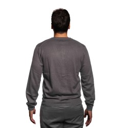 cardigan sun68 UOMO 11 NERO - K45103 vista posteriore
