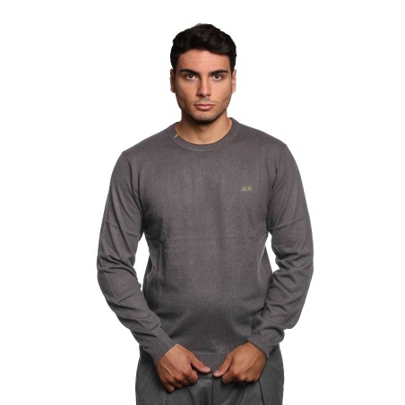 maglioncino sun68 UOMO 11 NERO - K45101 vista frontale