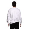 felpa moschino UOMO BIANCA 1001 - V1A1711 - 4319 vista posteriore