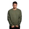 felpa moschino UOMO VERDE MILITARE 0429 - V1A1791 - 4424 vista frontale