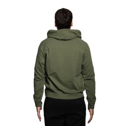 felpa moschino UOMO VERDE MILITARE 0429 - V1A1705 - 4413 vista posteriore