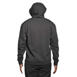 felpa moschino UOMO NERA 0555 - V1A1793 - 4424 vista posteriore con cappuccio