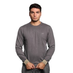 maglioncino sun68 UOMO 11 NERO - K45143 vista frontale